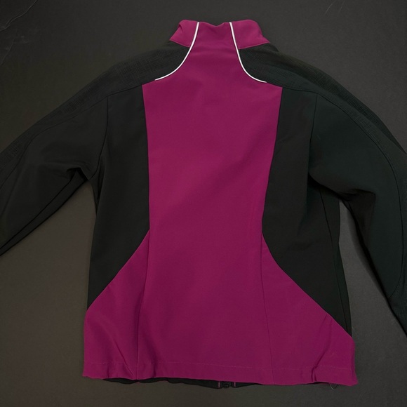 North End Fuchsia and Black Full Zip Jacket Size Small - Picture 7 of 9